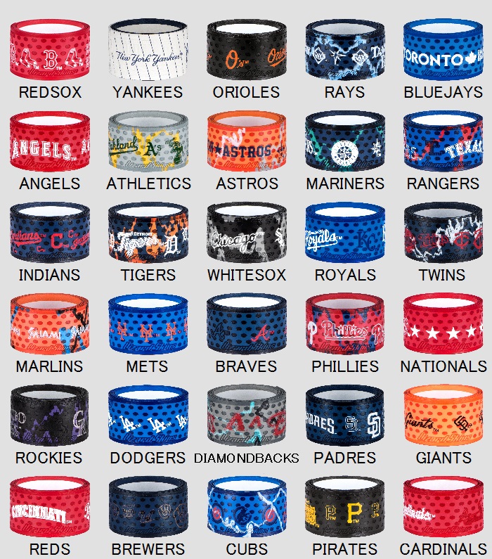 Lizard Skins リザードスキン グリップテープ MLBカラー LSLSG