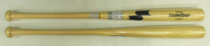 2018年モデル リーグチャンプ BAMBOO SSK 硬式木製バット SBB3003
