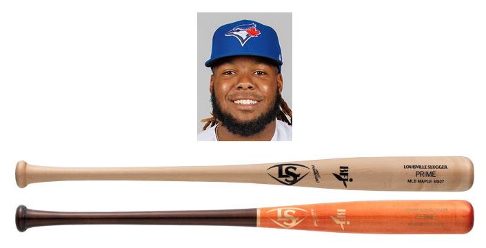 送料無料　2023年モデル ・ブラディミールゲレーロJr PRIME MLBメープル ルイスビルスラッガー 硬式用木製バット VG27型 WBL27650