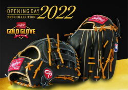 2022年モデル カタログ外・後期限定品 ローリングス OPENING DAY NPB COLLECTION 軟式グラブ GR2MLBSS