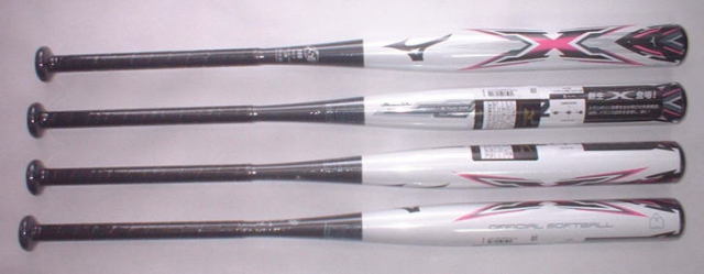 ミズノ X エックス 革・ゴム対応 ソフトボール3号用バット 1CJFS105 