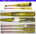 【絶賛販売中！】2026年　ZETTPOWER  ゼットパワー ヘビー　重量級 ZETT ゼット 中学硬式用バット BAT21684  BAT21683　イエローゴールド（5301）