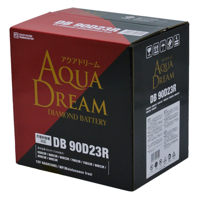 アクアドリーム 国産車 充電制御車対応バッテリー アクアドリーム AQUA DREAM 国産車用 充電制御対応バッテリー AD