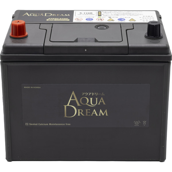 アクアドリーム GB S-110R 国産車 アイドリングストップ車 対応