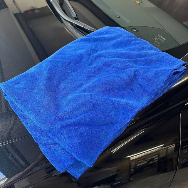 洗車 マイクロファイバー バス タオル でっかいサイズ！長さ140cm幅