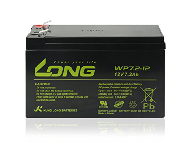WP7.2-12 LONGバッテリー ロング 制御弁式鉛蓄電池 UPS 非常電源