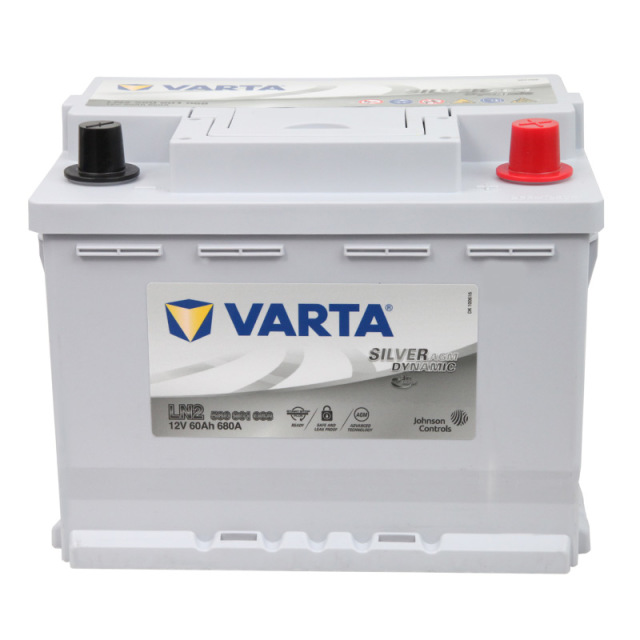 ドイツ製 VARTA バッテリー 560-901-068 A8(旧品番D52) VARTA 560-901-068 A8(旧品番D52) AGM ドイツ製 バルタ 輸入車用