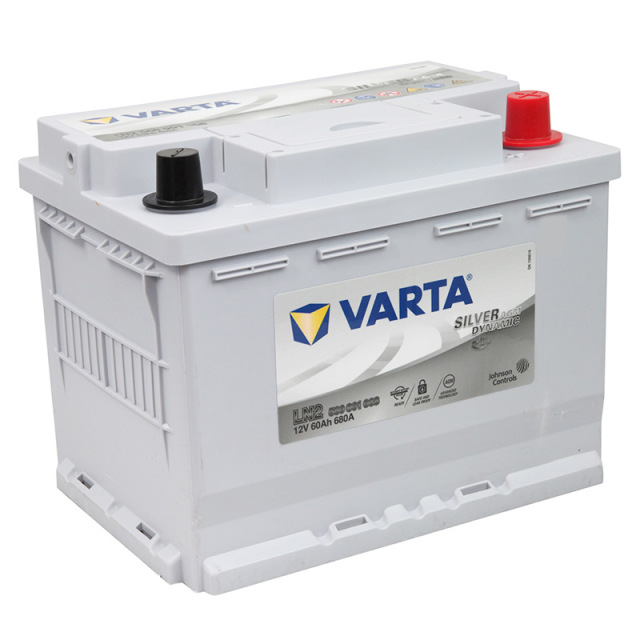 VARTA 560-901-068 バルタ 560901068 LN2AGM D52 シルバー