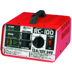 メルテック 大自工業 RC-100(RC100) バッテリー充電器 12V/24Vバッテリー用 