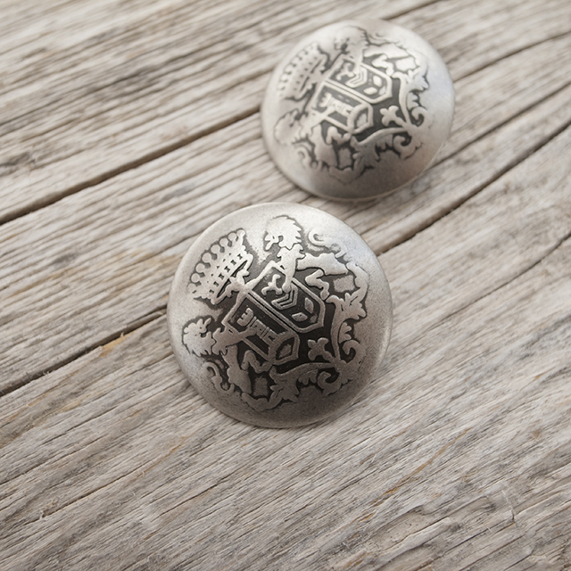 メタルエンブレムボタン