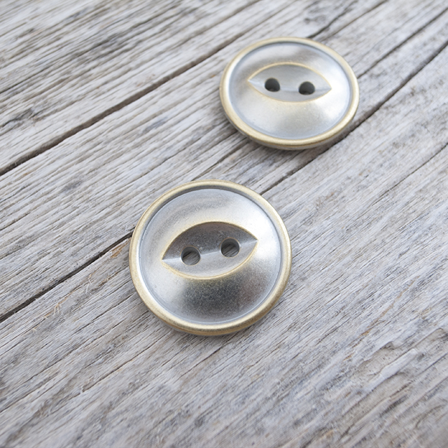 メタルキャッツアイボタン