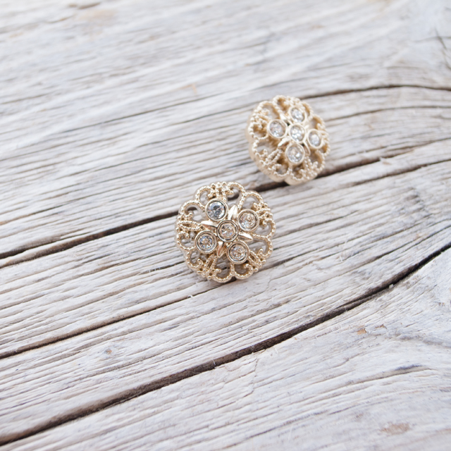 ビジューボタン