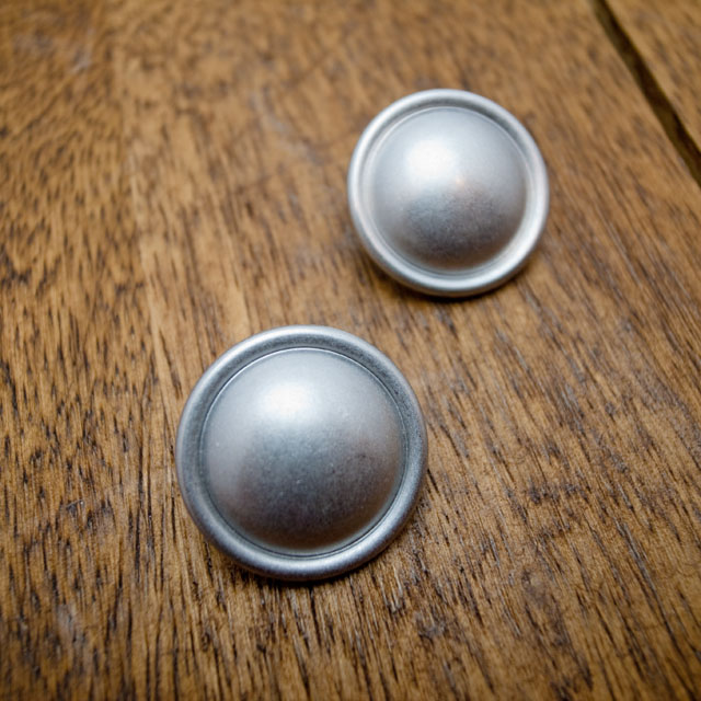 【丸型(シンプル足付きボタン)】真鍮ボタン#Ｍ９７０ 1穴23mm　C/#ＦＳ