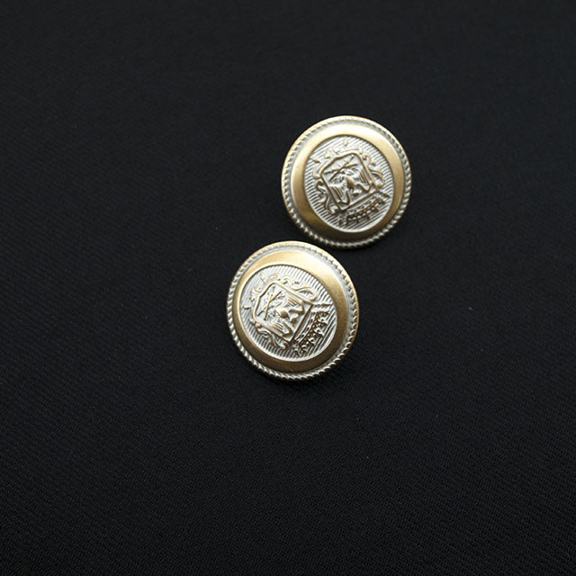 メタルエンブレムボタン