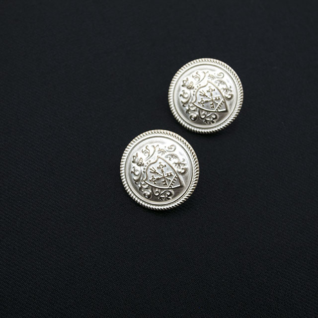 メタルエンブレムボタン