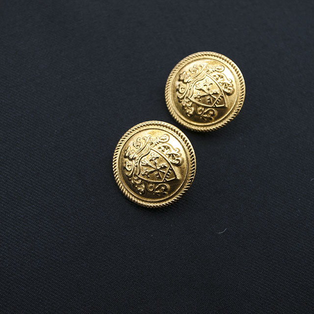 メタルエンブレムボタン