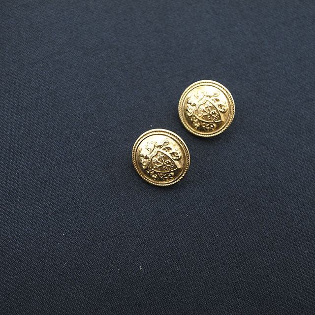 メタルエンブレムボタン