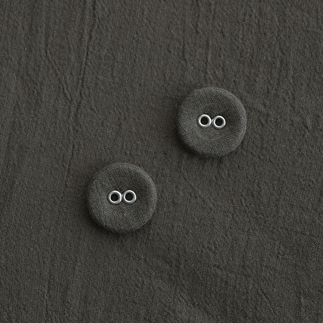 リネンくるみボタン