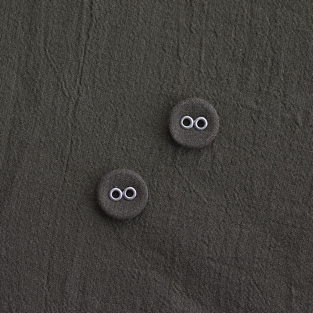 リネンくるみボタン