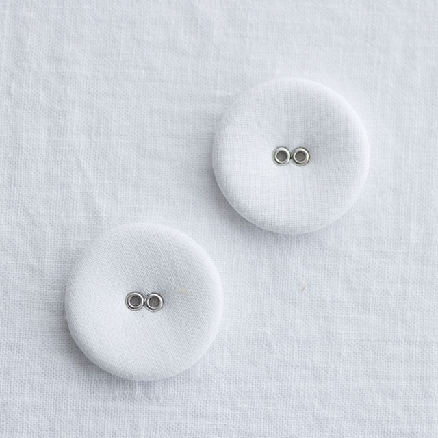 リネンくるみボタン