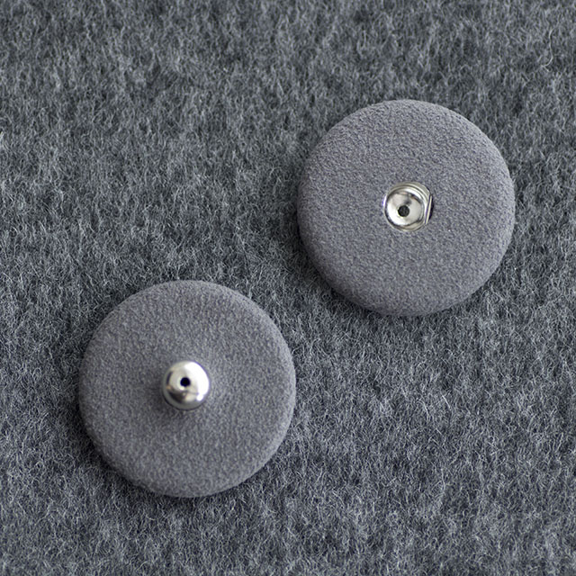 スウェードくるみスナップ