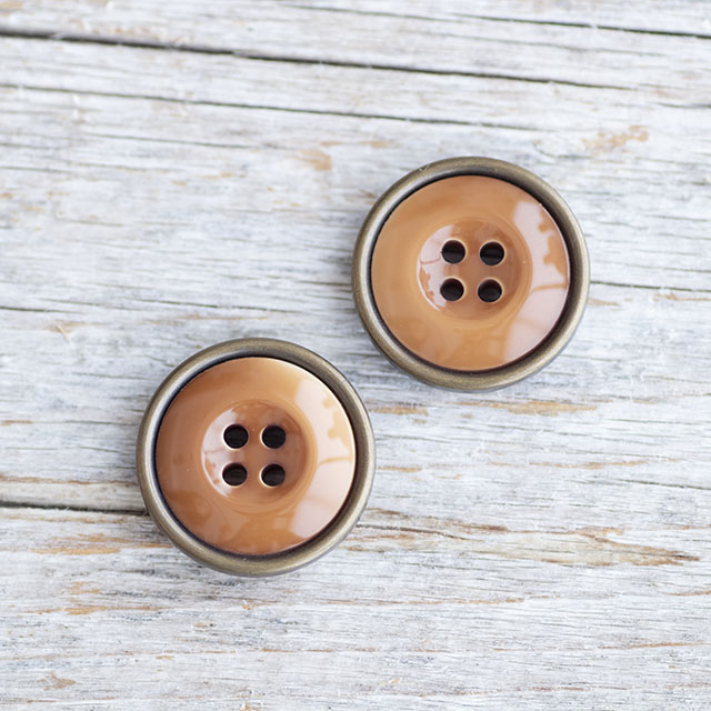 コート用ボタン