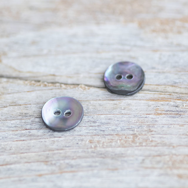 アワビ貝スモーク加工ボタン