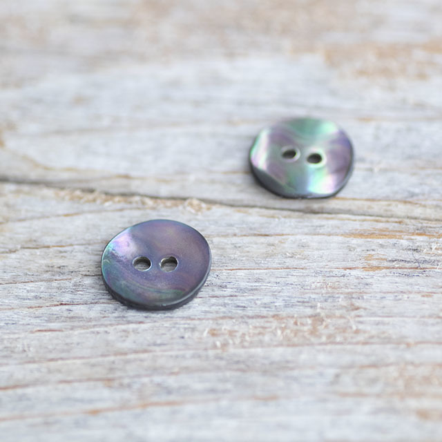 アワビ貝スモーク加工ボタン