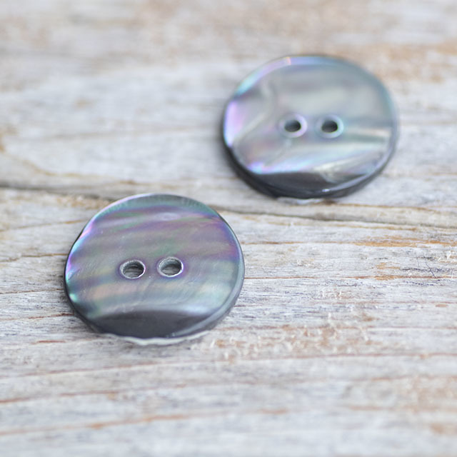 アワビ貝スモーク加工ボタン