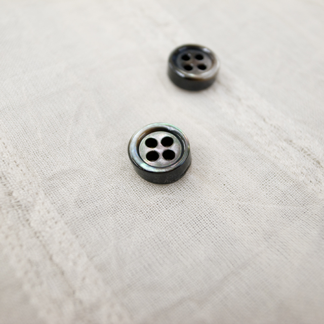 黒蝶貝 9mm|貝ボタン□タカシマ□