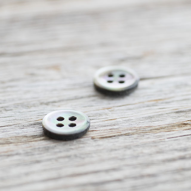 黒蝶貝 9mm&10mmセット|貝ボタン□タカシマ□