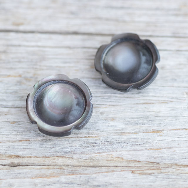 黒蝶貝 15mm|貝ボタン□タカシマ□