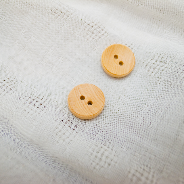 【カシミア100%】  ワンボタン　木製ボタン　キャメル カシミア100%】 ワンボタン 木製ボタン キャメル 木ボタン – the