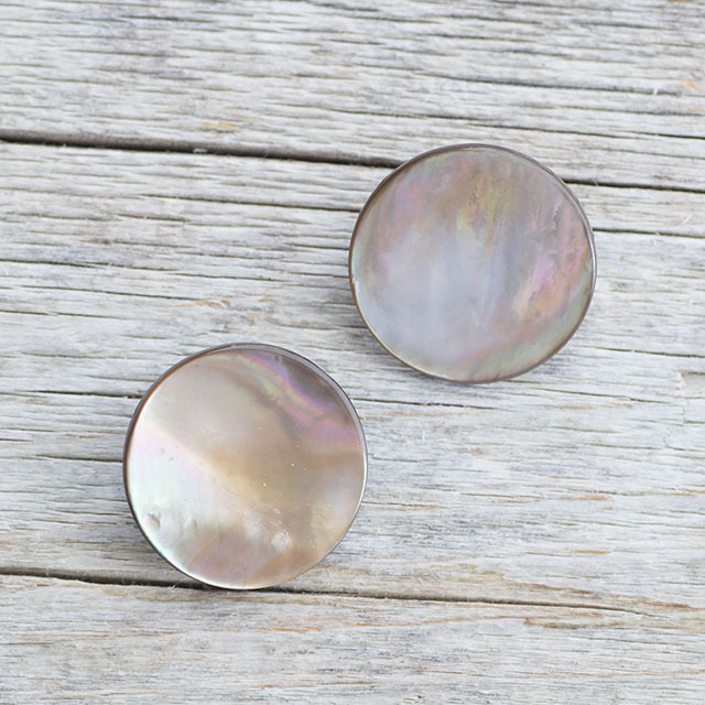 茶蝶貝 23mm|貝ボタン□タカシマ□