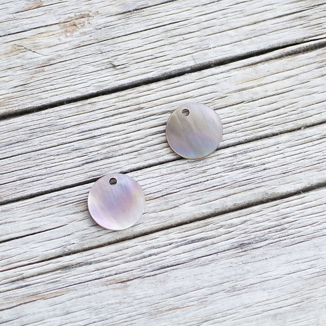 トップホール 黒蝶貝9mm | 貝ボタン□タカシマ□