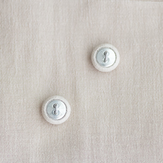 平くるみボタン