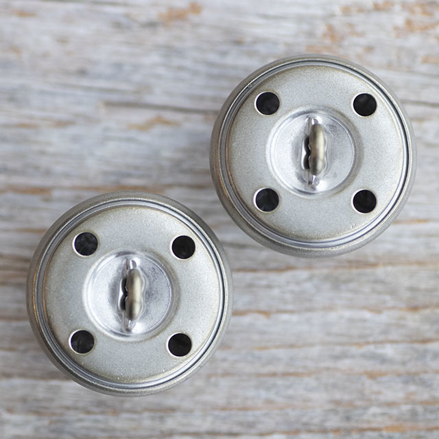 百合の紋章ボタン