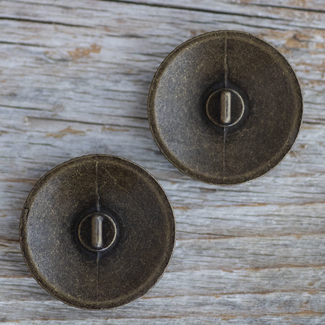 百合の紋章ボタン 24mm |メタルボタンの卸通販 《タカシマ》