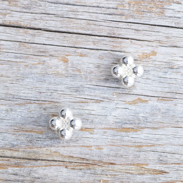 お花のメタルボタン 9mm |メタルボタンの卸通販 《タカシマ》