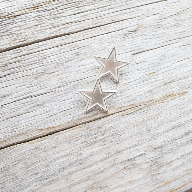 星ボタン 星コンチョボタン 21mm |メタルボタンの卸通販 《タカシマ》 