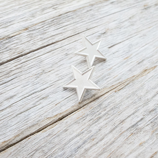 星コンチョボタン