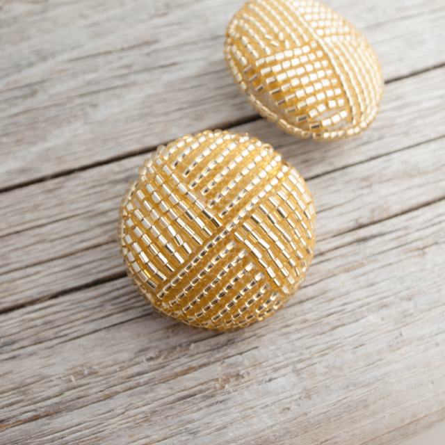 ビーズボタン 32mm| ビーズボタンの卸通販 《タカシマ》