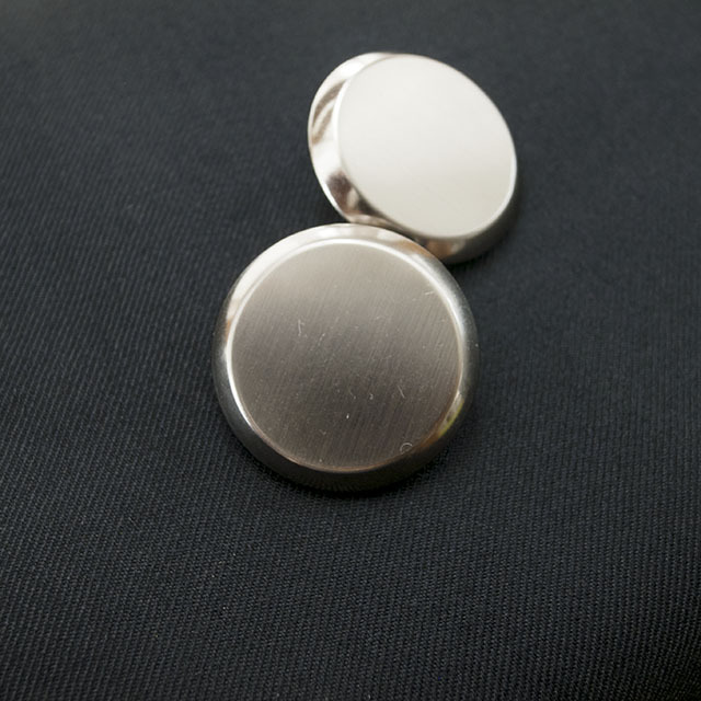 メタルシンプルボタン