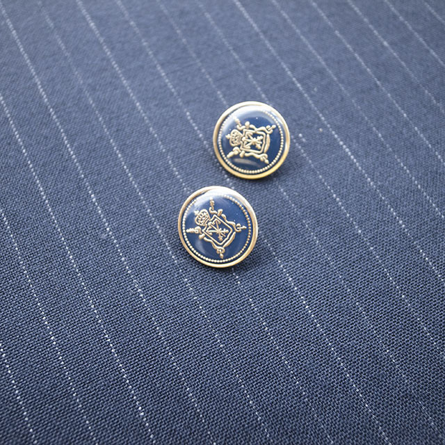 エポキシメタルボタン