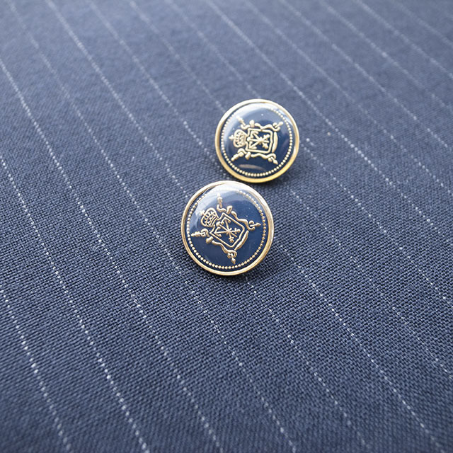 エポキシメタルボタン