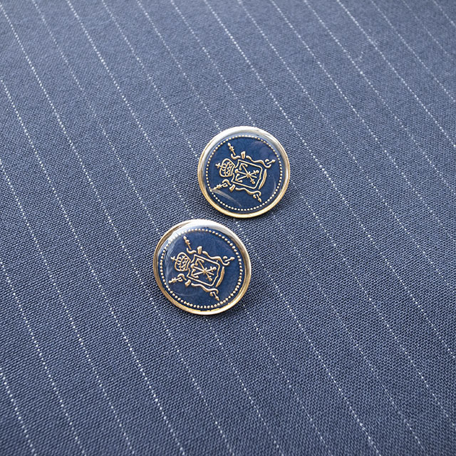 エポキシメタルボタン