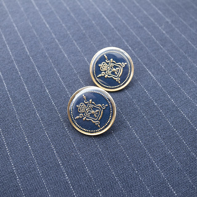 エポキシメタルボタン