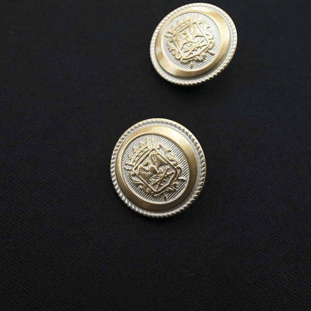 メタルエンブレムボタン