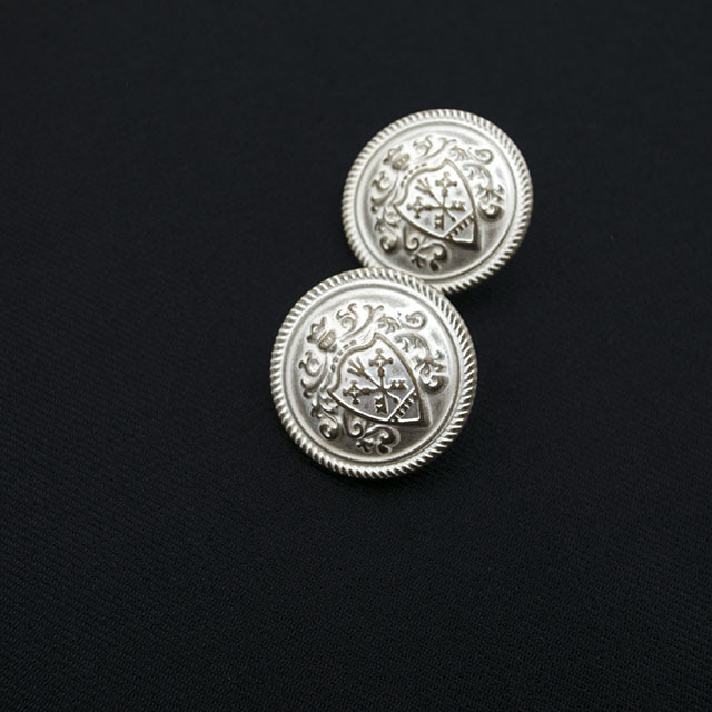 メタルエンブレムボタン