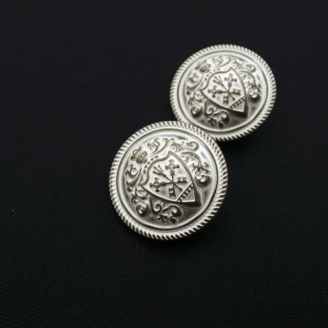 メタルエンブレムボタン